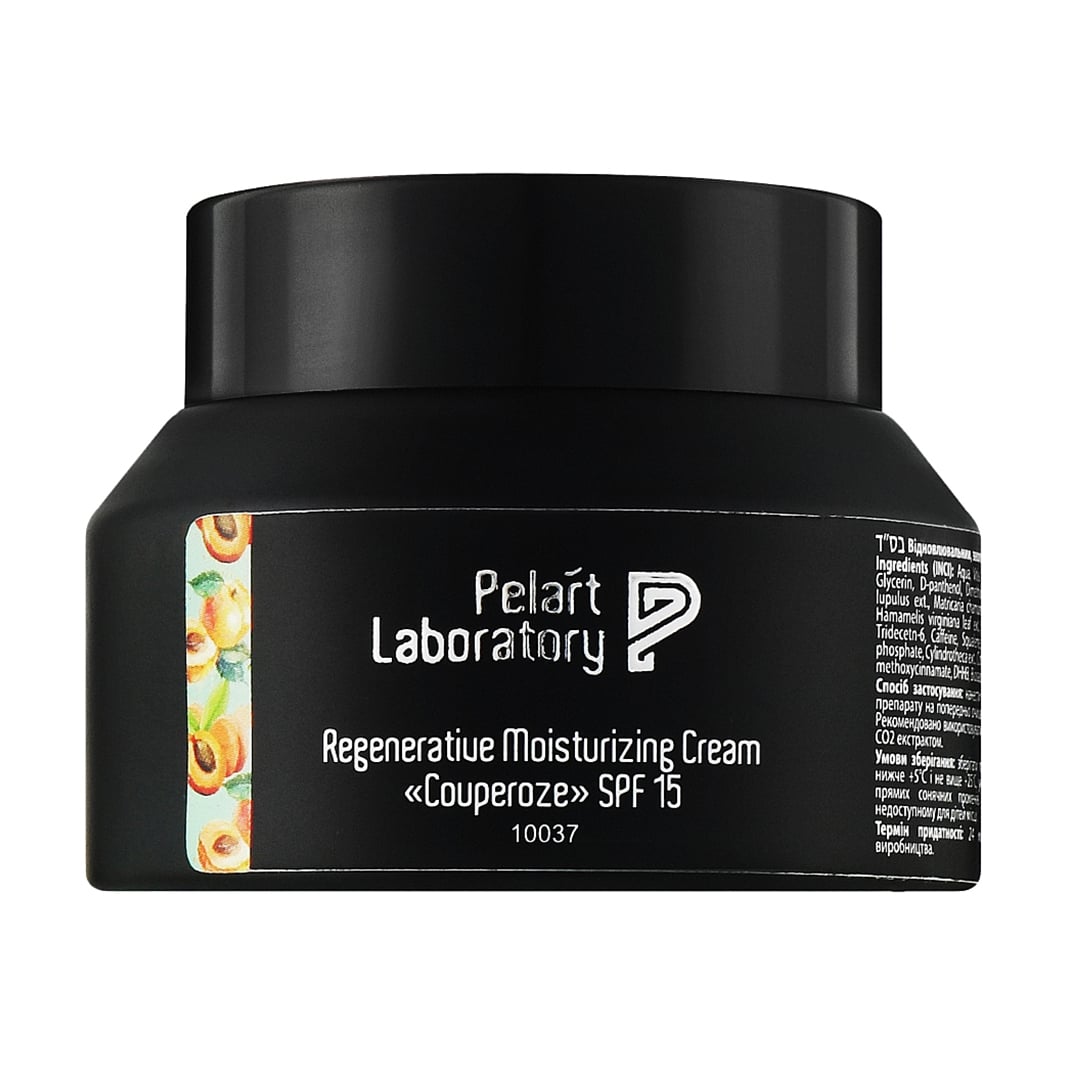 Регенерувальний крем для обличчя Pelart Laboratory Regenerative Cream Couperoze SPF 15, 50 мл