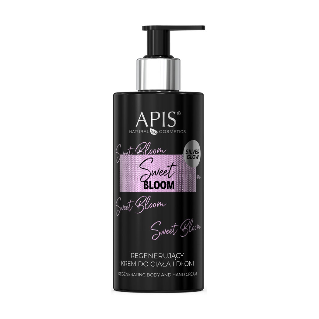 Регенерувальний крем для тіла та рук Apis Natural Cosmetics Sweet Bloom Regenerating Body &amp; Hand Cream, 300 мл